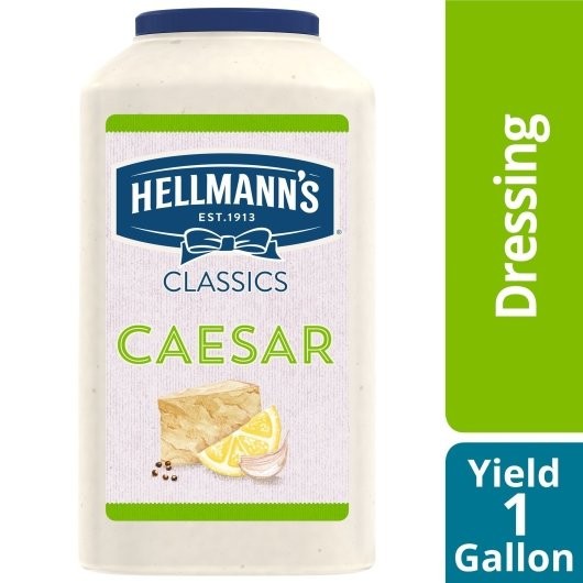 Hellmann's Classic Creamy Caesar Dressing Bulk, 1 Gallon, 4 Per Case