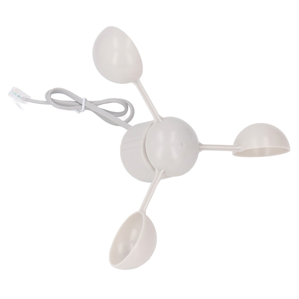 3 Cup Wind Gauge Sensor Meteorological Measuring Low Resistance Replacement