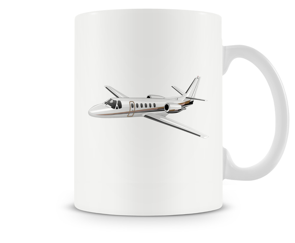 Cessna Citation Bravo Ceramic Coffee Mug - 15oz.