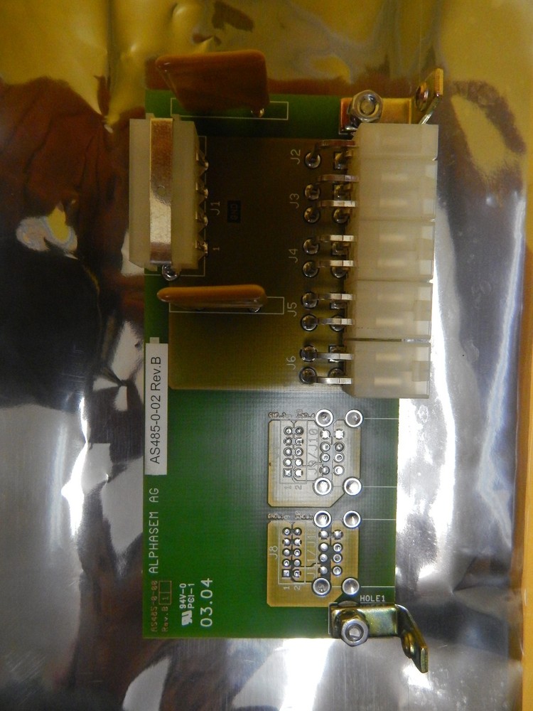 Alphasem AG AS485-0-02 Interface Board PCB AS485-0 Used Working