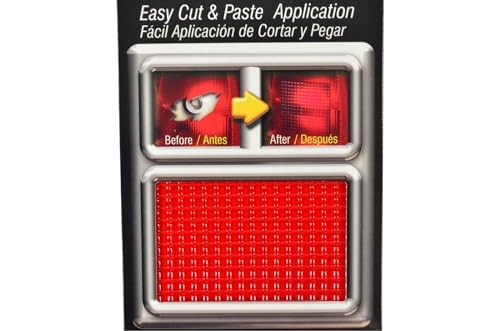Grid Pattern Auto Lens Repair Kit () Red