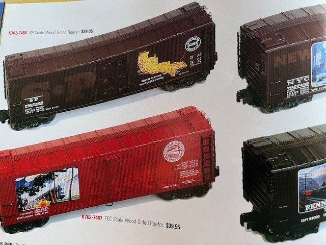 K-LINE MODEL TRAIN Catalogs - 2000 First Edition & 2004 Second Ed - 2 Catalogs!