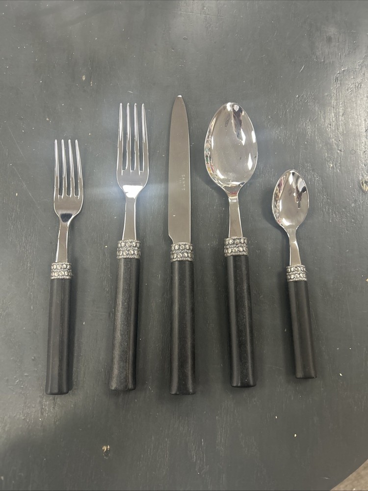 Sabre Katmandu Noir 5ps Placesetting