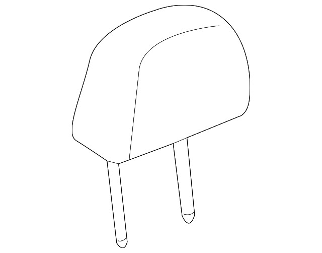 Genuine GM Headrest 22791301