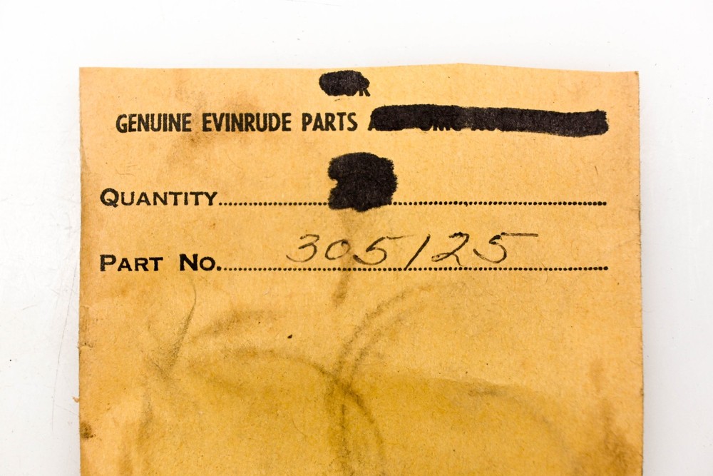 OMC 305125 Retaining Washer NOS