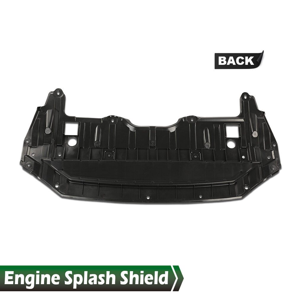 Fit For 2013-2015 Nissan Altima Front Engine Splash Shield Under Cover Black