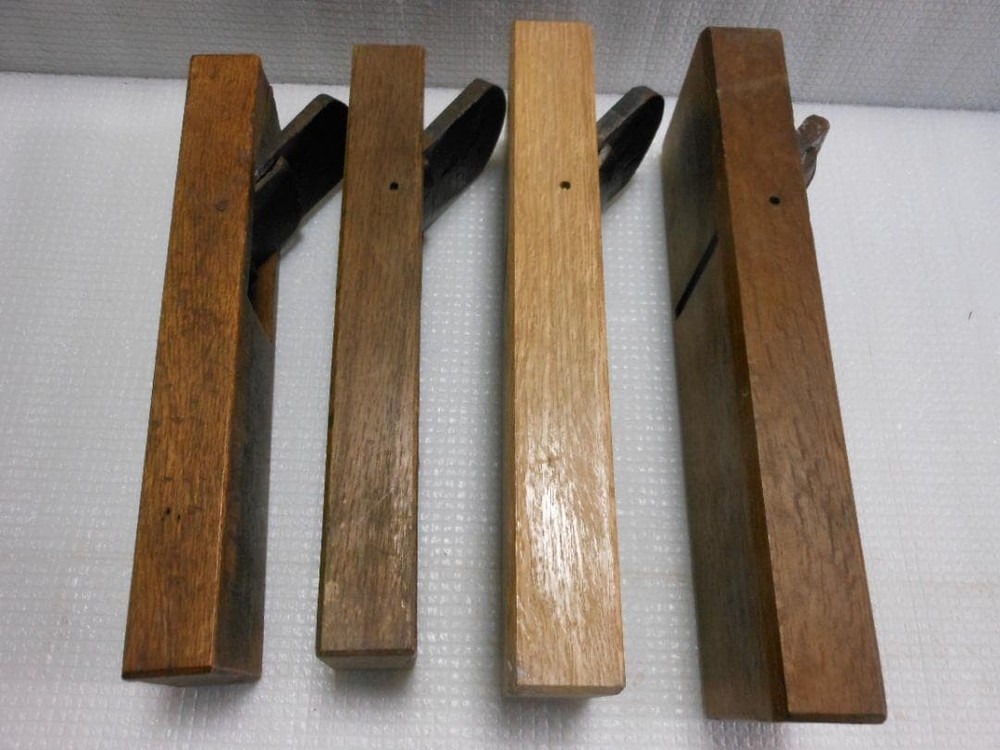 Kanna Planes 4pc Woodworking Tools Smoothing Plane Set Vintage Authentic