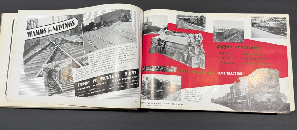 “World Railways 1952” by Rand McNally – Vintage Rail Reference Book