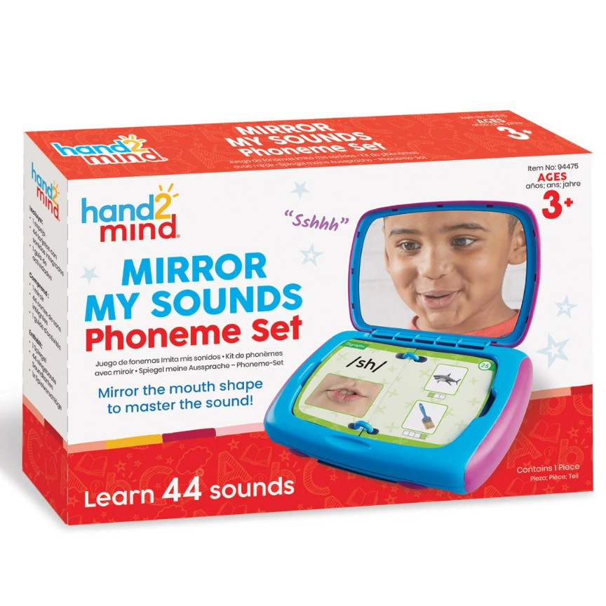 (NEW) hand2mind Mirror My Sounds Phoneme Learning Kit