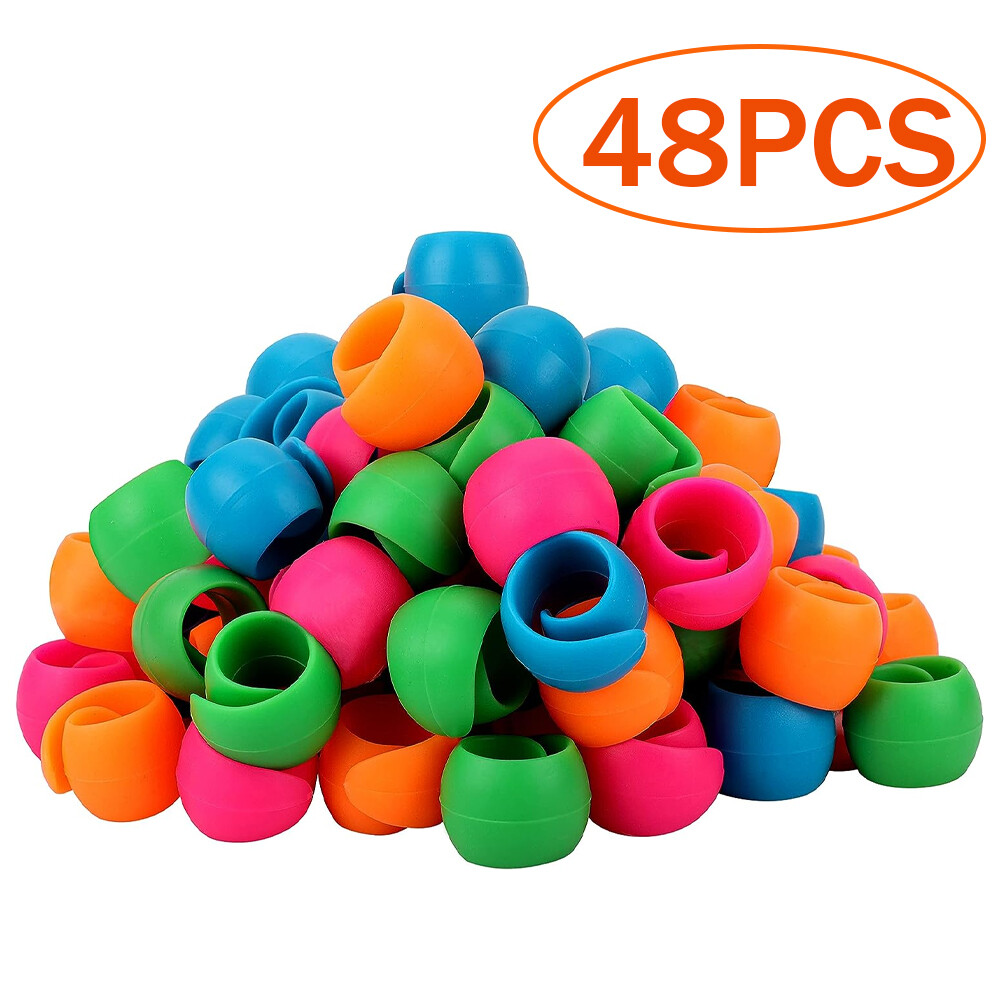 48x Thread Spool Huggers Holders Clips Sewing Embroidery Quilting Bobbin Clamp