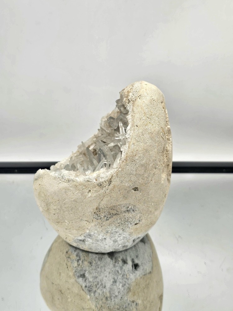 Exceptional Celestite Crystal Geode (#DP)