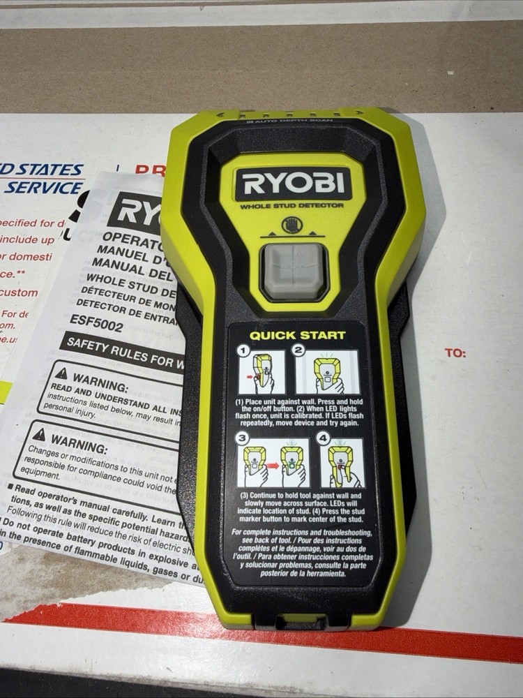 Ryobi Whole Stud Detector - ESF5002