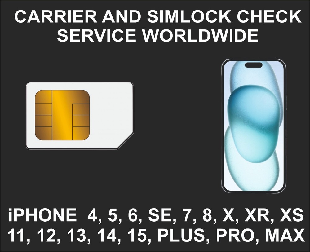 Network Carrier And SimLock Check for iPhone, All Models