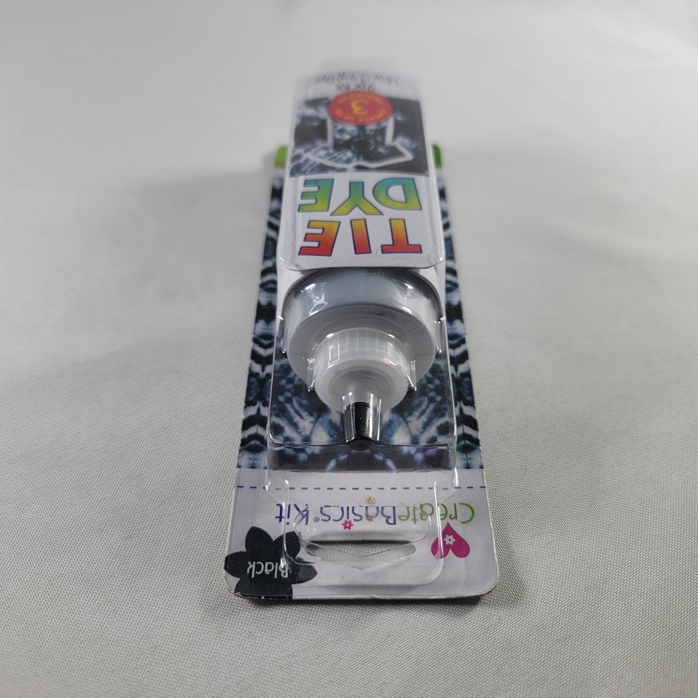 Create Basics Black Tie-Dye, 9 Pc Kit, Makes Up To 3 Projects!