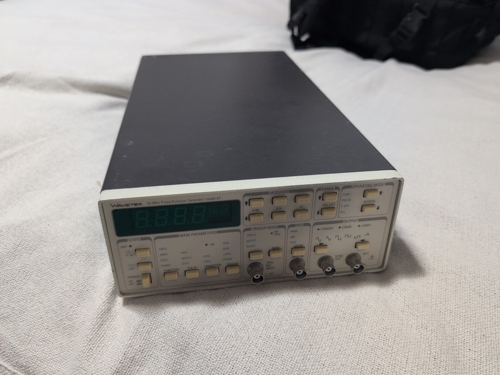 Wavetek 81 Pulse Function Generator, 50 MHz, Tested Working