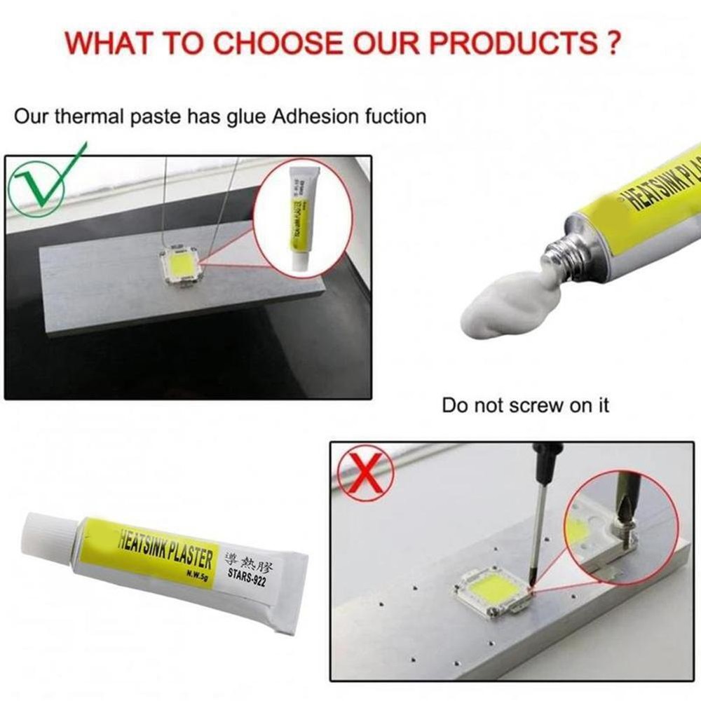 Heatsink Thermal Grease Paste Compound CPU Cooler Silicone Cooling❀