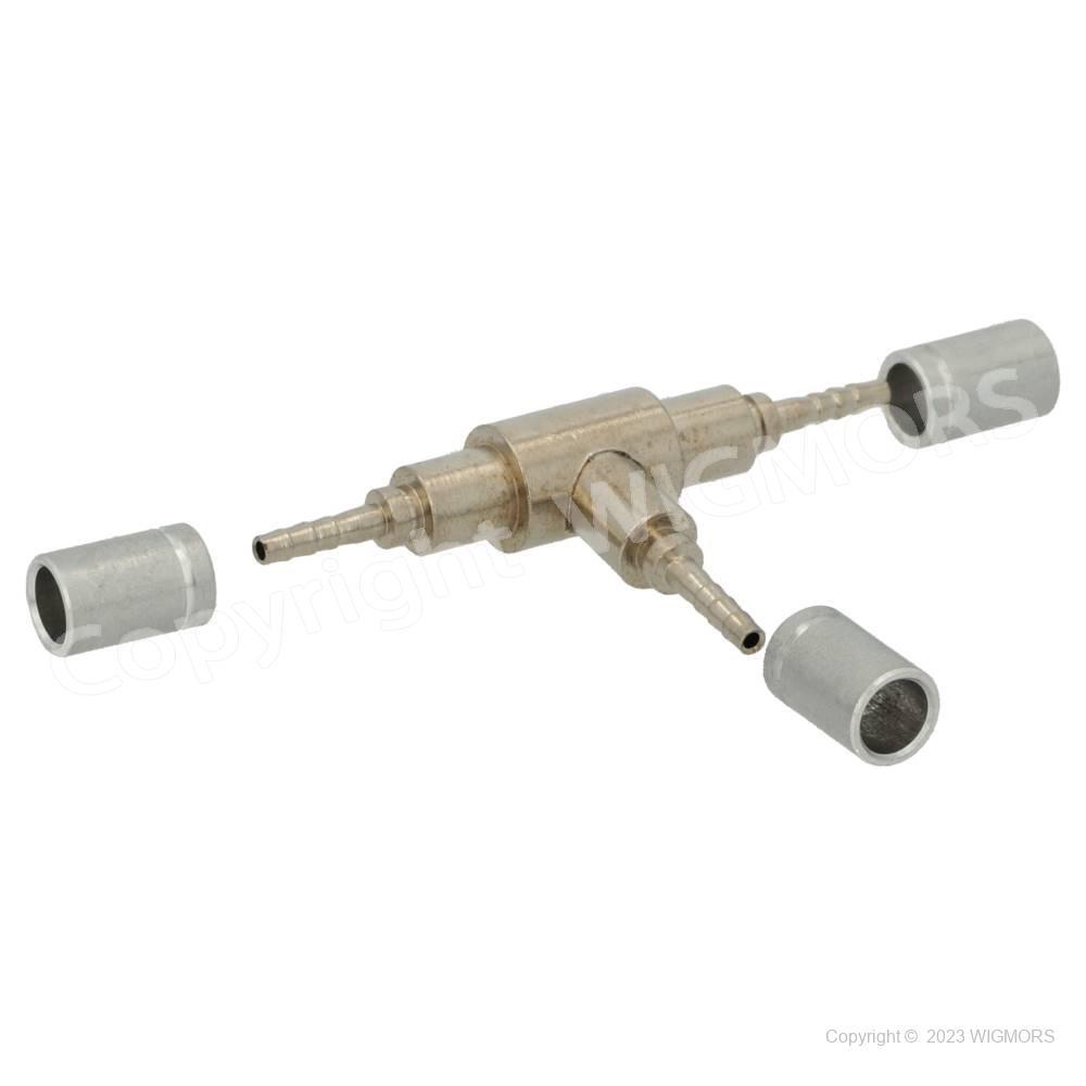 Press fitting NAR FI 2,5 - T-piece/set. RHT 1/4" SM