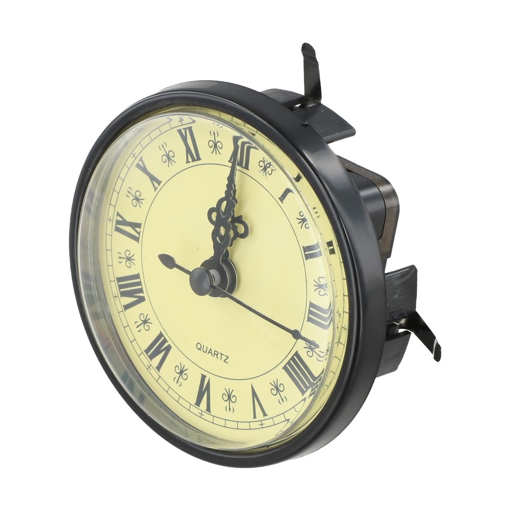 80MM Quartz Clock Insert with Comfortable Readability and Roman Numerals