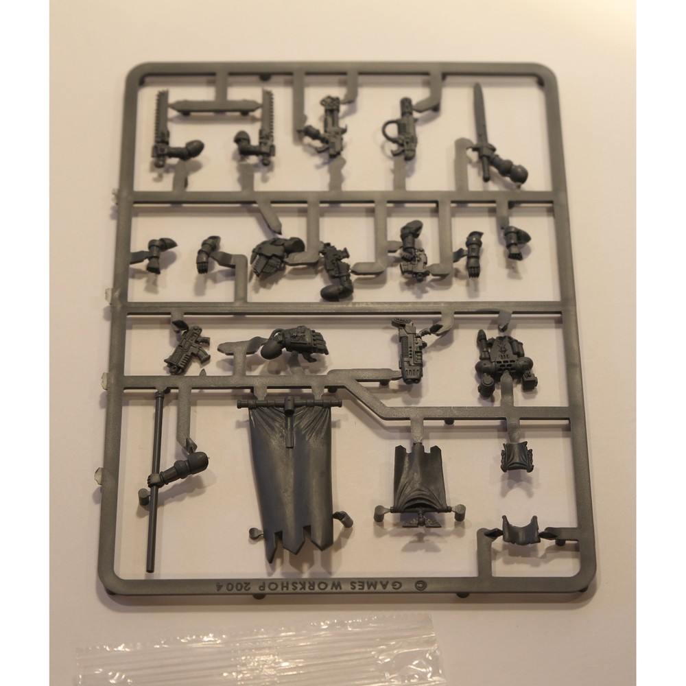 Warhammer 40K Space Marines Command Squad First Born "48-17" .Open Box (A1)