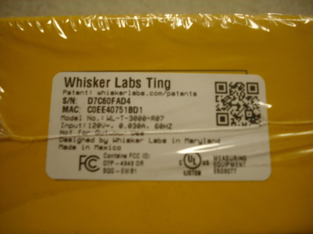 Whisker Labs Ting Fire Prevention Sensor