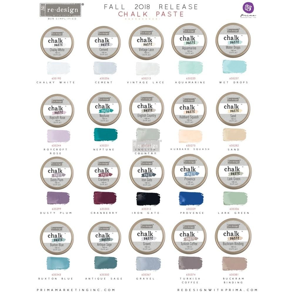Prima Marketing Inc. Redesign Chalk Paste Chalky White 635190
