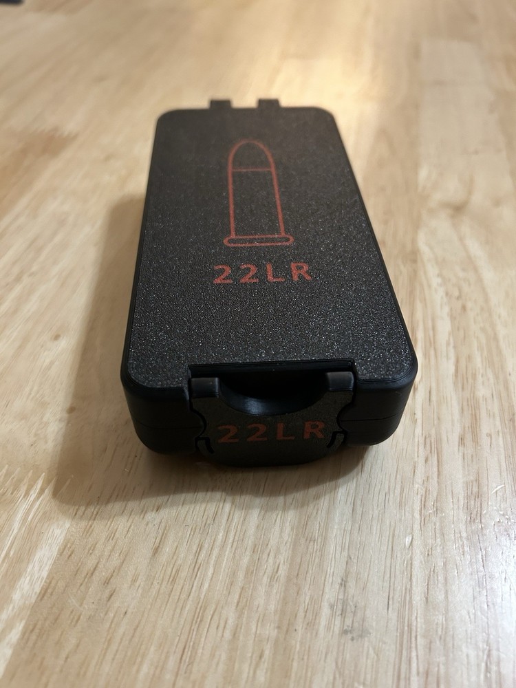 22 Long Rifle Ammo Box Snapping Lock 120 Round