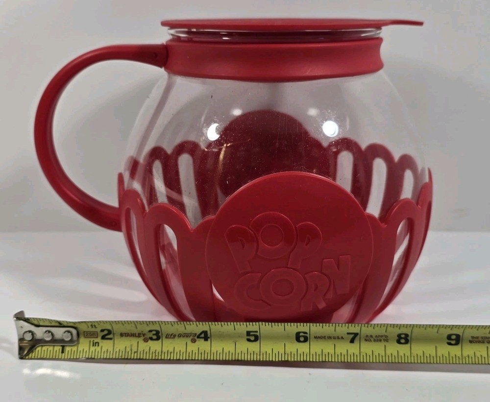 Ecolution Microwave Micro-Pop Popcorn Popper, Borosilicate Glass