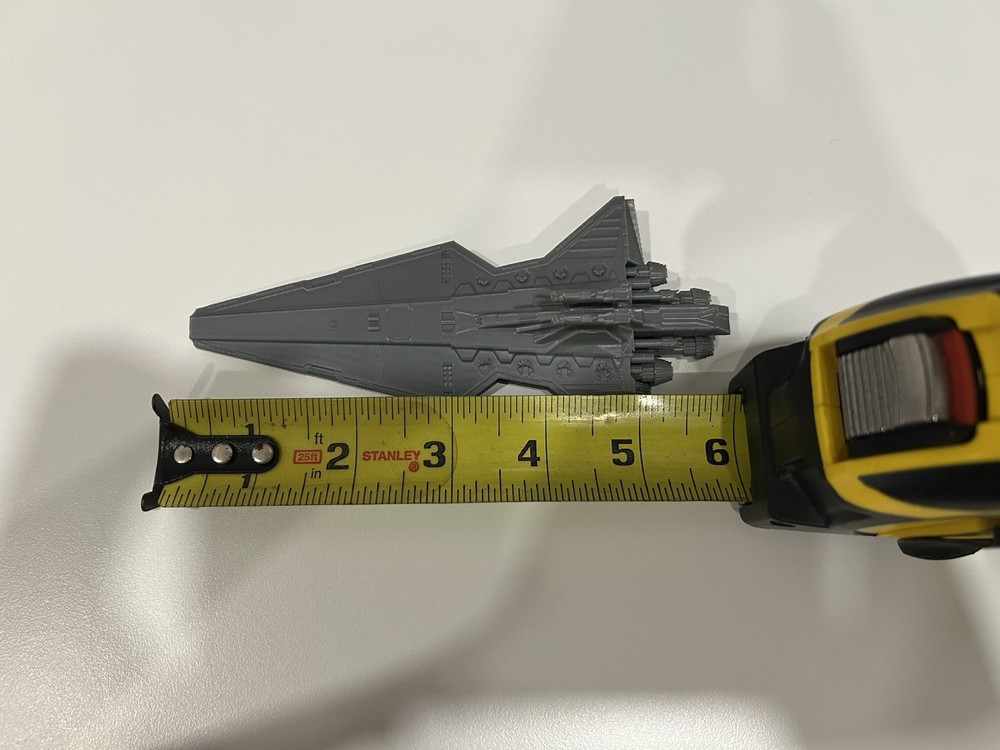 3D Printed Star Wars Venator Class Star Destroyer - Grey