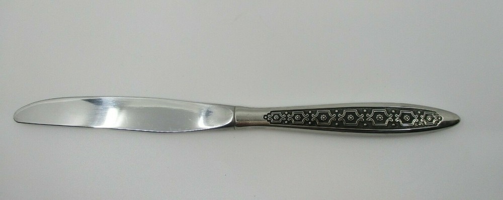 GORHAM STAINLESS MONTORO DINNER KNIFE - 9" - 6C