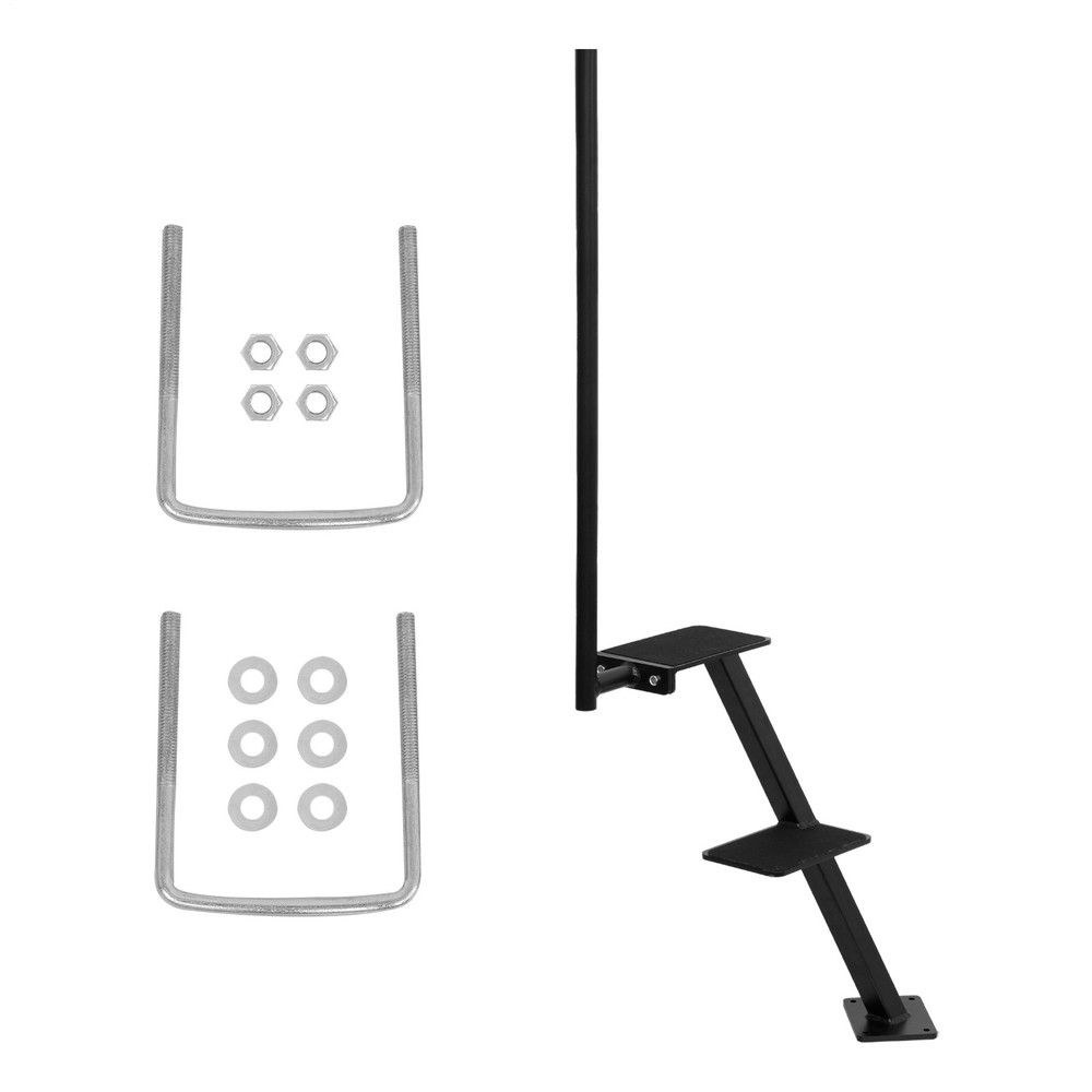 Heavy-Duty Boat Trailer Steps with Handle, Easy Installation,Universal Fits