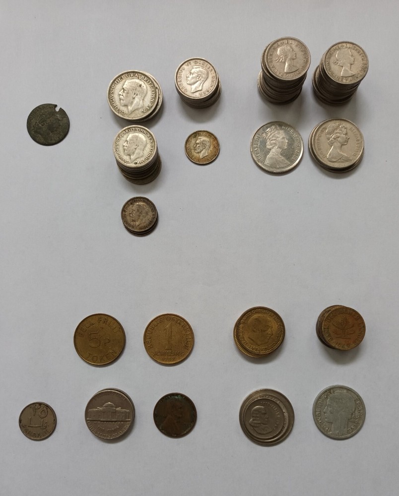 British Coin Collection and Some Foreign Coins
