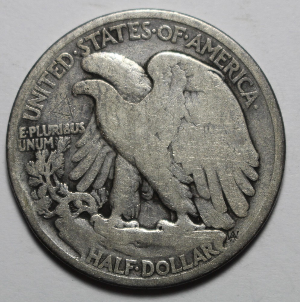 1916 D Walking Liberty Half Dollar M1105
