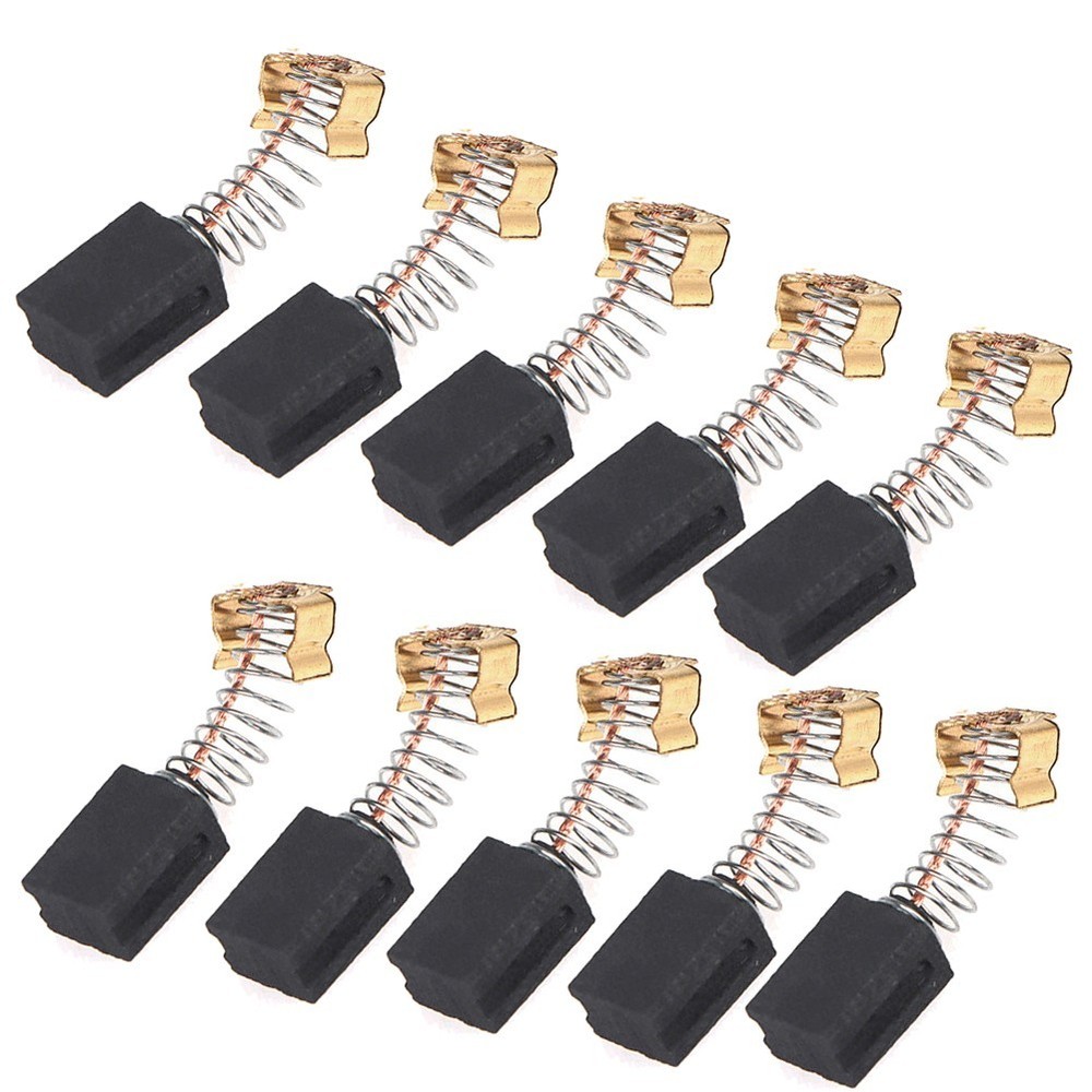 10pcs Carbon Brushes for CB406 CB407 CB418 Improved Motor Functionality