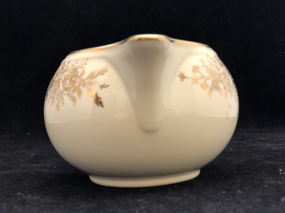 Taylor Smith & Taylor Creamer Pattern 1111 Gold - DISCONTINUED