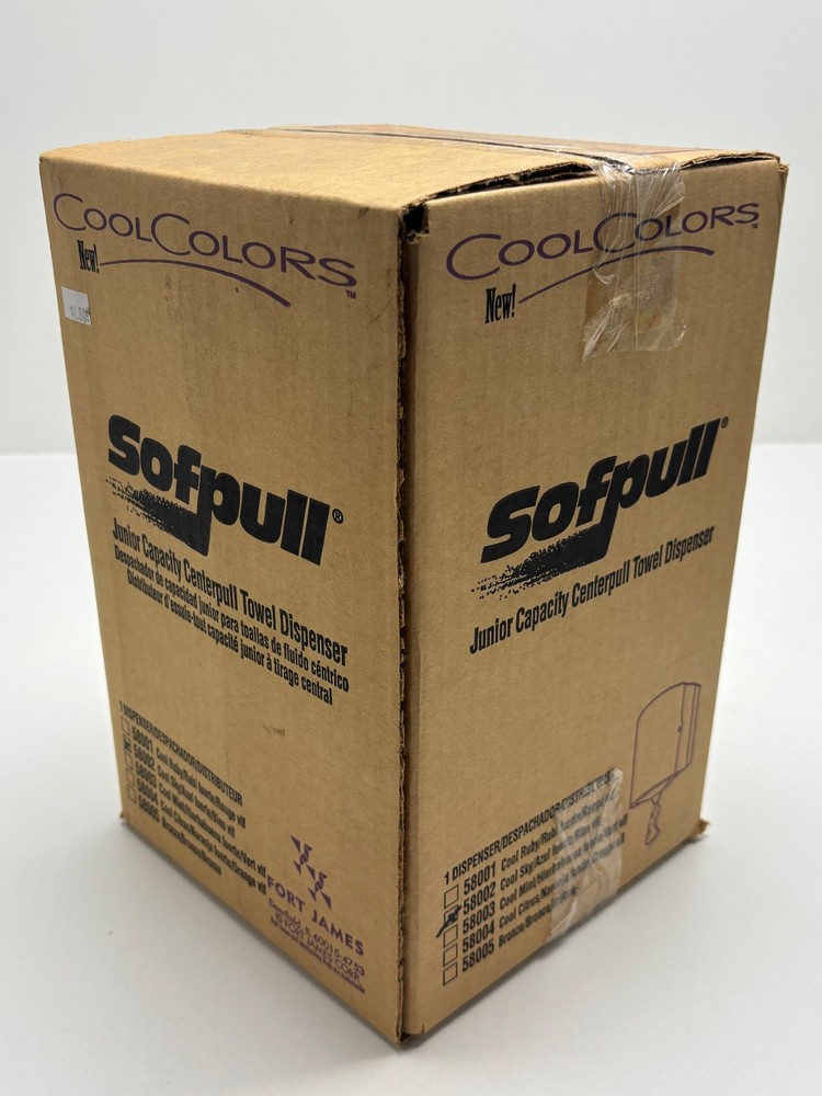 Sofpull Junior Capacity Centerpull Towel Dispenser 58002 Cool Sky