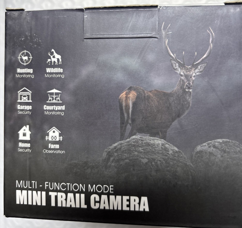 Mini Trail Camera 1080P HD, Game Camera