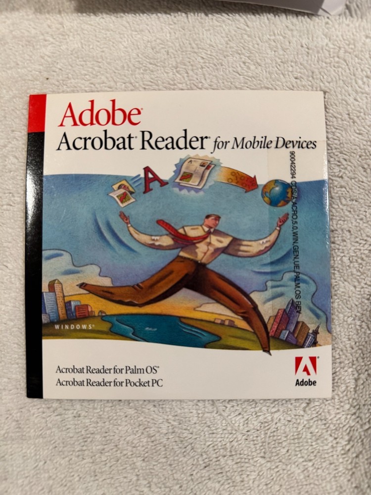 Adobe Acrobat Reader for Mobile Devices - NEW/SEALED!!!