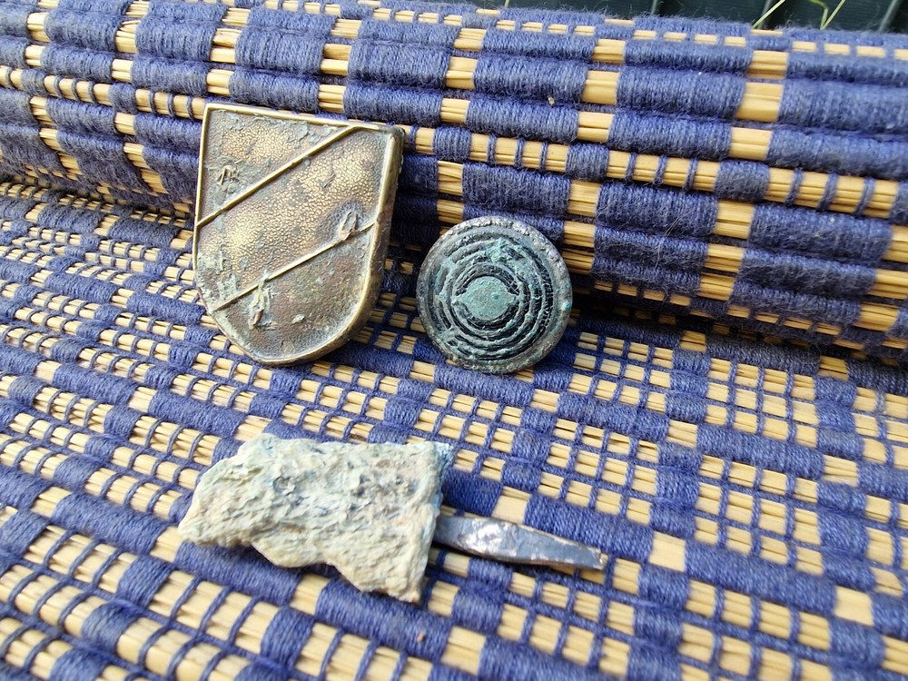 WW2 Original German Badges Front Item Relic.