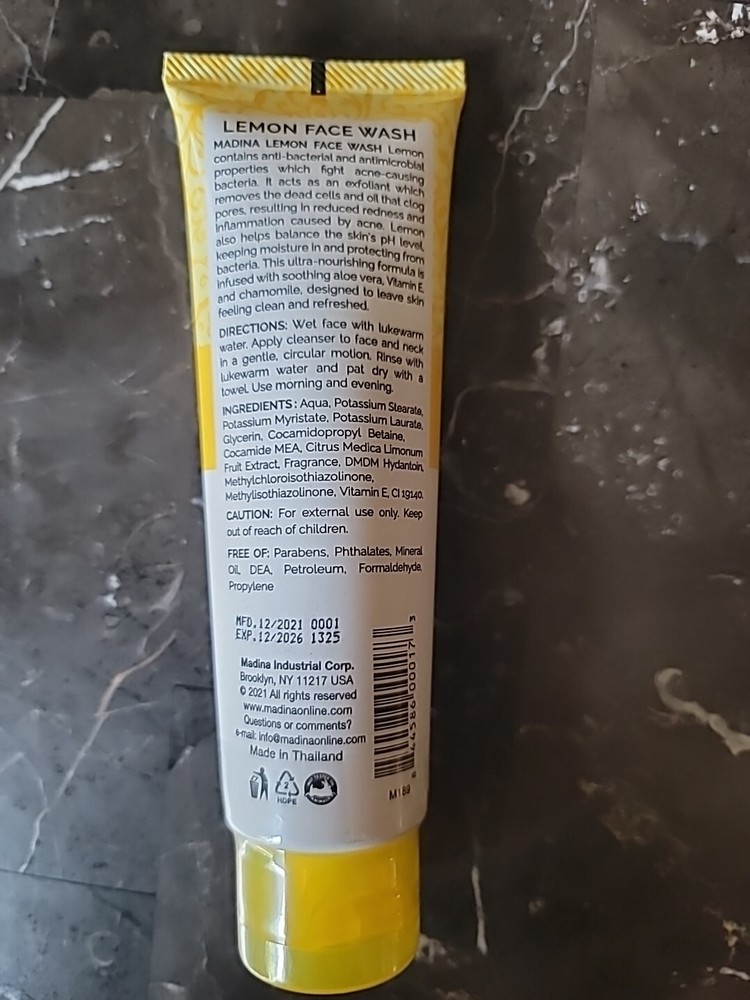 Lemon Face Wash - 100 mL