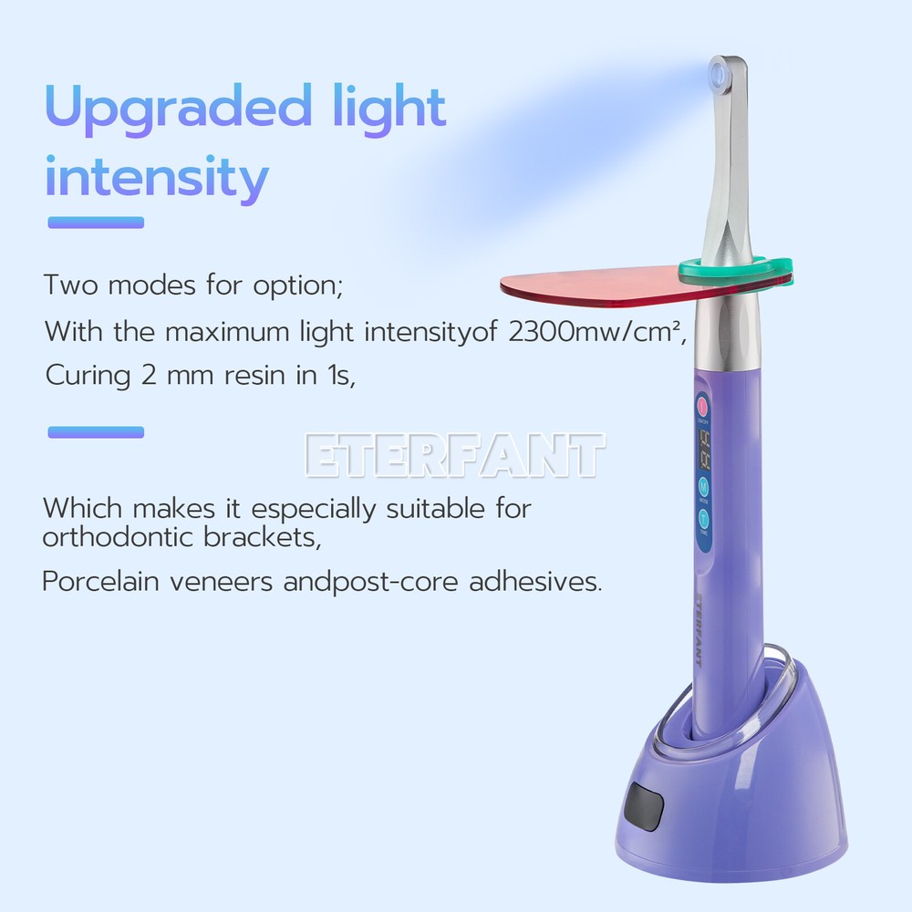 ETERFANT DTE Dental iLed Max 1 Second Curing Light LED Curing Lamp 2500 MW/CM