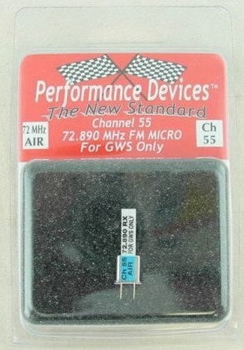 GWS 72Mhz FM Micro Receiver Crystal (Channel 55)