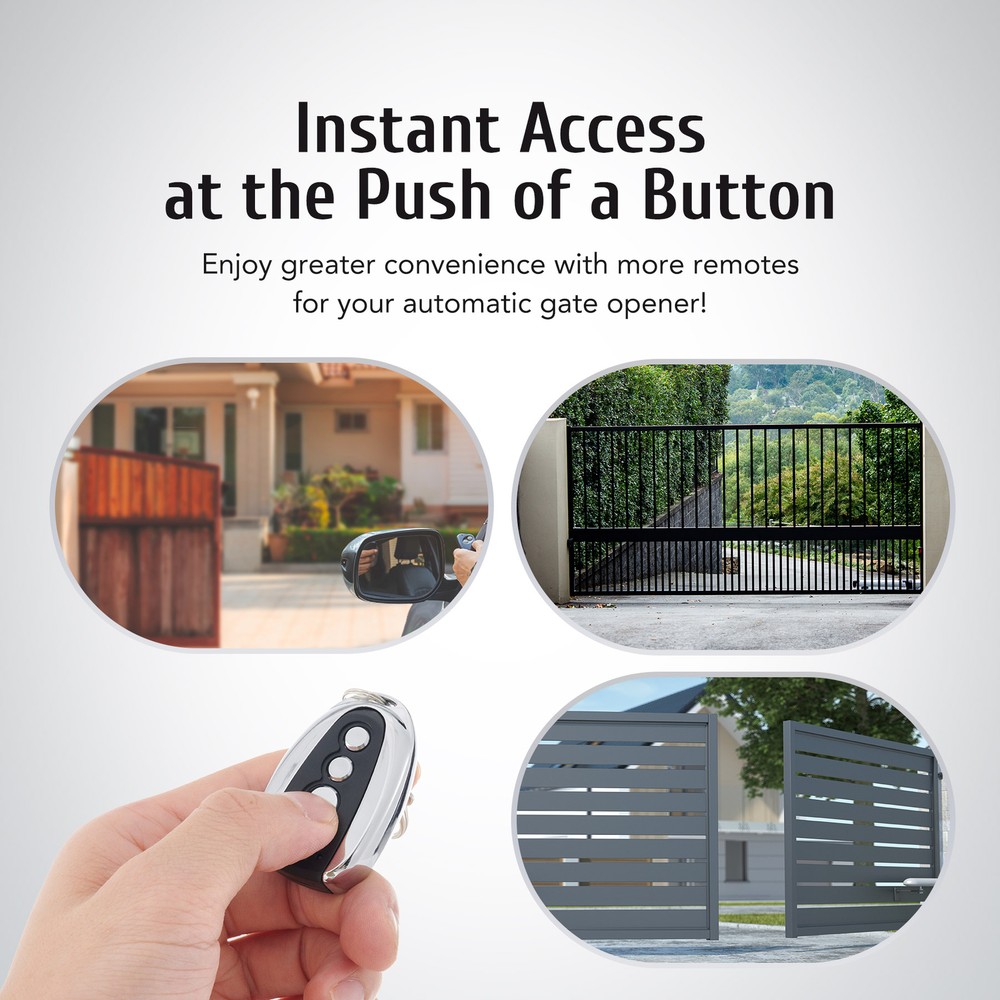 4 Wireless keypad Backup for Sliding Gate Opener Automatic Operator