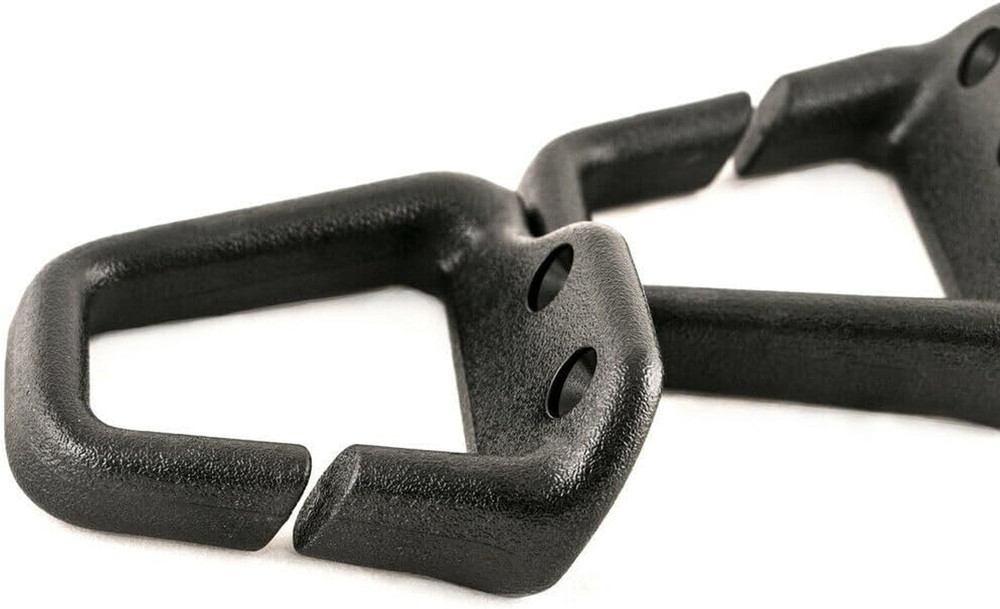 2Pc Ebony Black Seat Belt Shoulder Guide Loop 1993-2002 Camaro Firebird HT7202