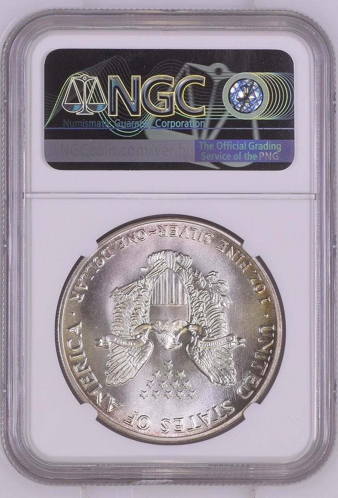 1986 Bullion Silver Eagles NGC MS-69