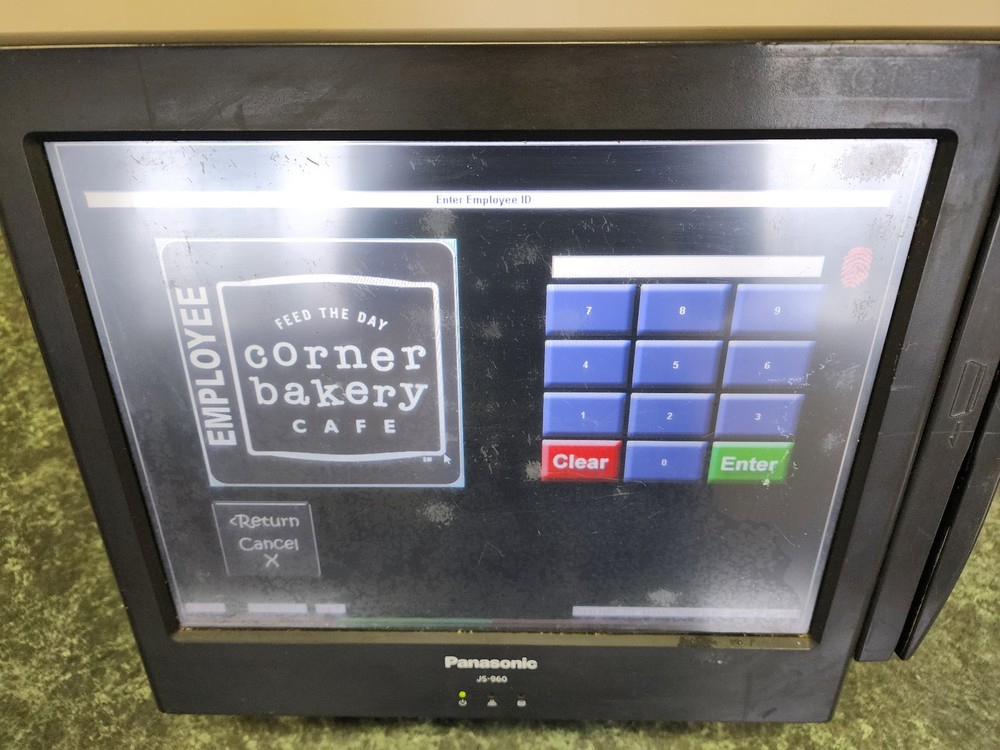 Panasonic JS-960 POS 15" Workstation Model JS-960WP w/ Card Reader