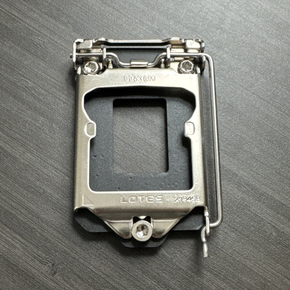 Intel CPU Mounting Socket Bracket Silver CPU LGA 115X LM