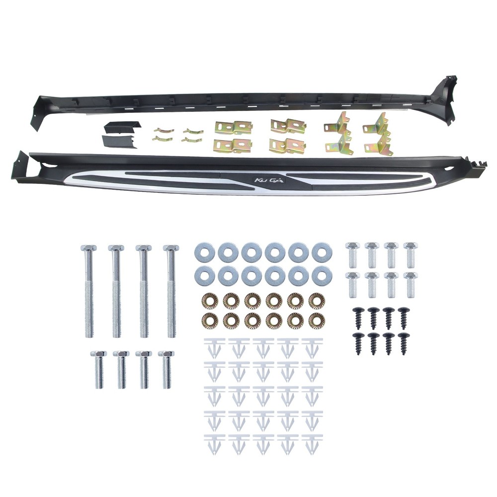 Running Boards Side Steps For 2013-2019 Ford Escape Side Step Nerf Bars