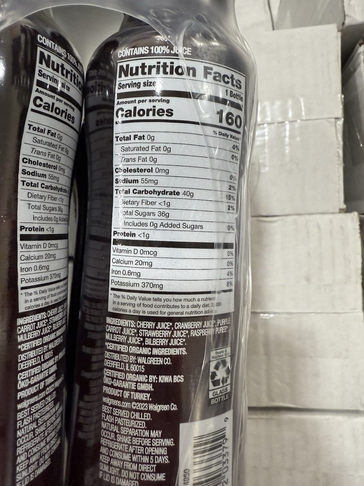 Nice! Cold Pressed Juice- Red Boost Case Of 12