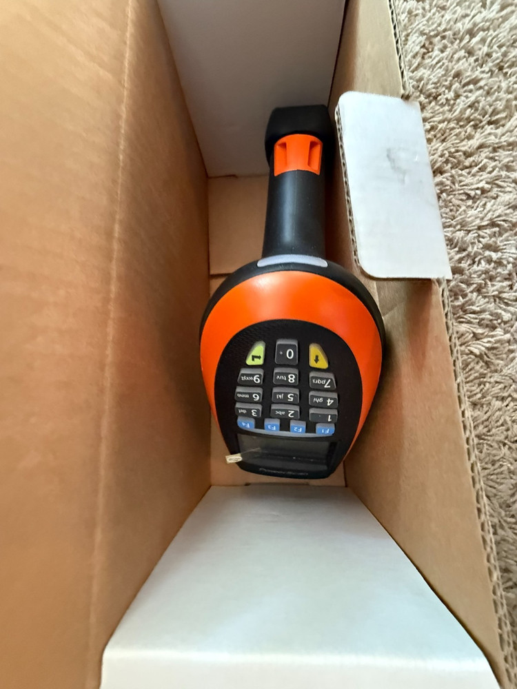 DATALOGIC PowerScan PM9500 Scanner + BC9030 Base Charging Cradle Orange OPEN BOX