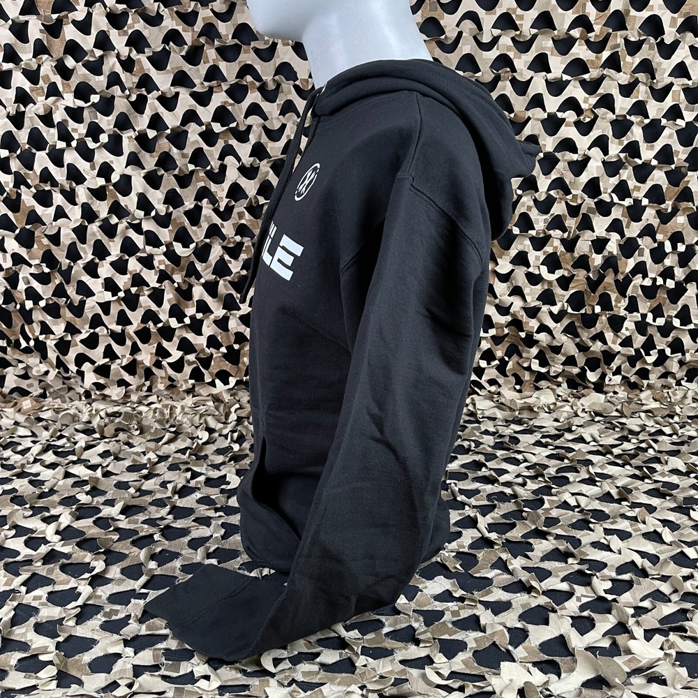 NEW HK Army Hostile Pullover Hooded Sweatshirt - Black - Large
